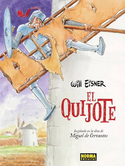 'El Quijote', de Will Eisner, inspirado en la obra de Cervantes, editado por Norma.