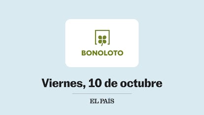 Bonoloto comprobar sorteo del viernes 10 de octubre
