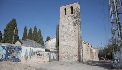 Ermita Santa María de la Antigua, en Carabanchel.