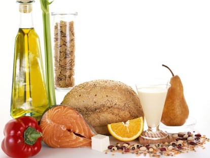 La dieta mediterránea, una de las claves.