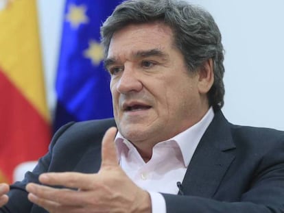 El ministro de Inclusión, Seguridad Social y Migraciones, José Luis Escrivá.
 
 