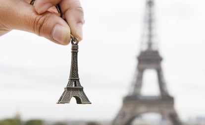 Llavero de la Torre Eiffel.