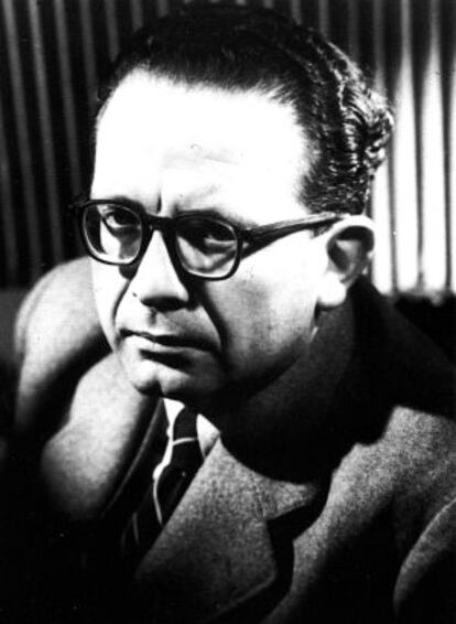El escritor Max Aub, en México, en 1945.