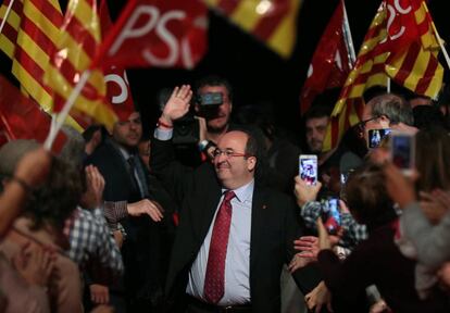 El líder dels socialistes catalans, Miquel Iceta.