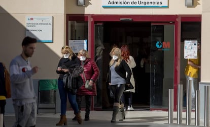 Urgencias del Hospital Gregorio Marañon, Madrid.