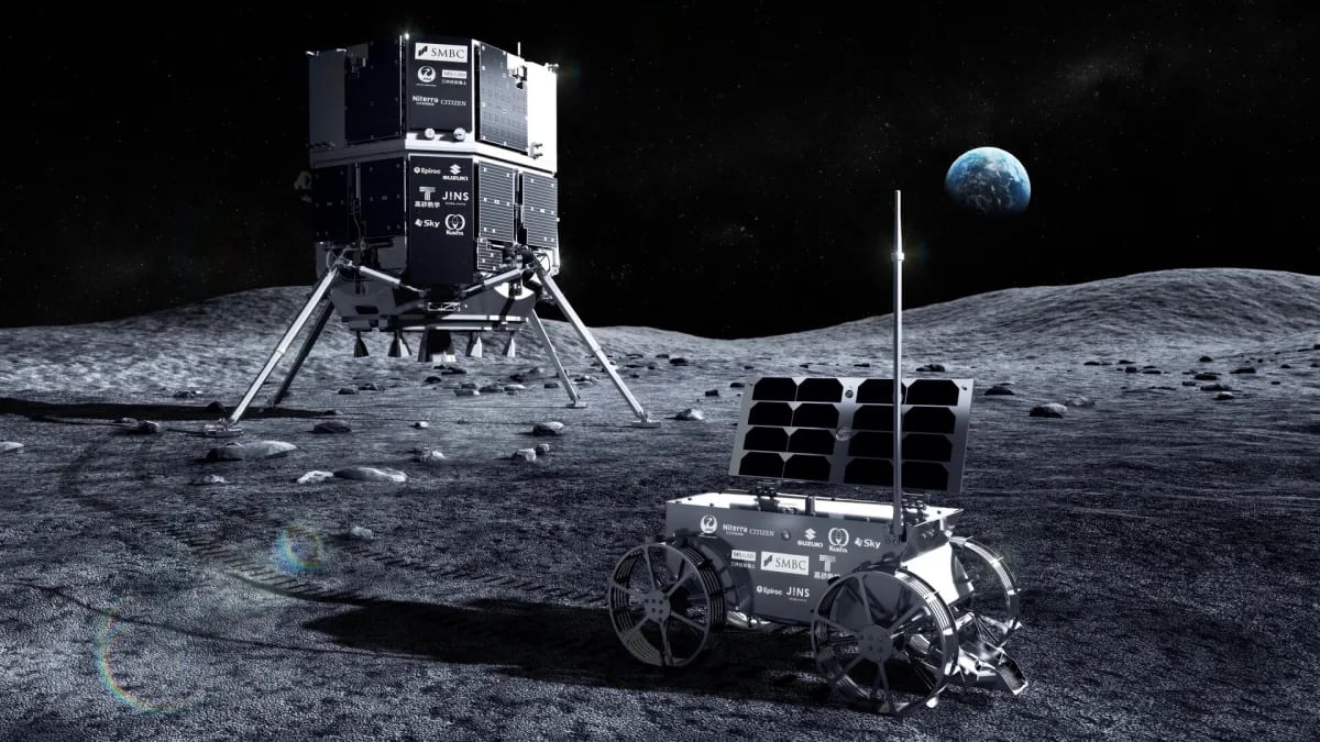La sonda lunar japonesa Resilience intenta aterrizar en la Luna, en directo 
