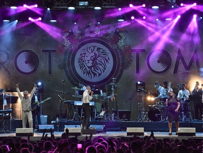 Imagen del concierto de Rodigan que el Rototom rescatará este domingo.