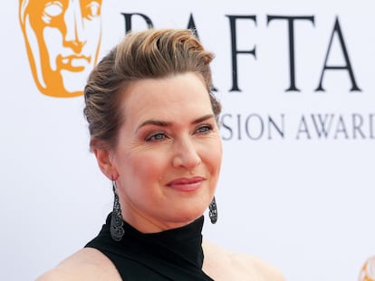 Kate Winslet, a su llegada a la entrega de los premios BAFTA, el 14 de mayo de 2023 en Londres.