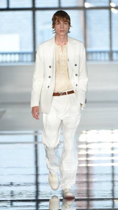 Desfile Primavera/Verano 2018 de Boss Menswear.