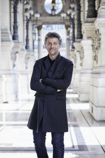 El tenor Jonas Kaufmann en París.