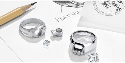 Nuevos modelos de anillos de compromiso para hombres de Tiffany & Co.
