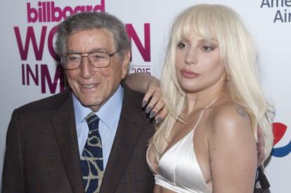 Tony Bennett y Lady Gaga, a principios de diciembre en Nueva York.