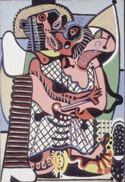 'El beso' (1925), de Picasso.