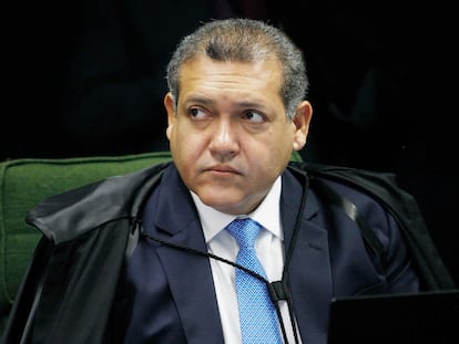 Ministro Nunes Marques em sessão da 2ª turma em novembro de 2020.