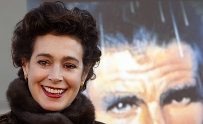 La actriz Sean Young en 2007 en la presentación de los premios especiales 'Jules Verne Adventure Film Festival', en Los Ángeles, Estados Unidos.