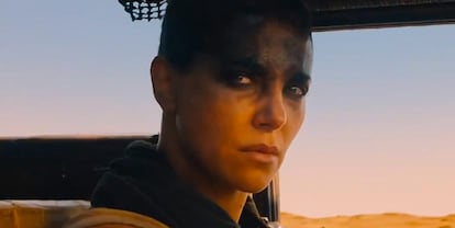 Charlize Theron como Imperator Furiosa en 'Mad Max: Furia en la carretera'.