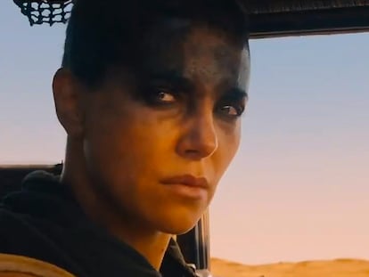 Charlize Theron como Imperator Furiosa en 'Mad Max: Furia en la carretera'.