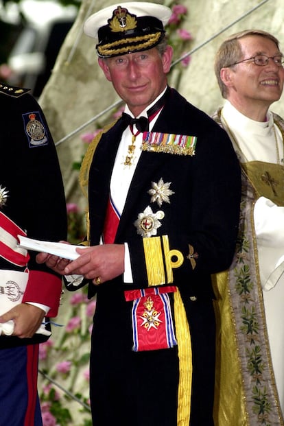 Siempre impecable. Imagen de la boda del prncipe Hakon de Noruega en 2001.?