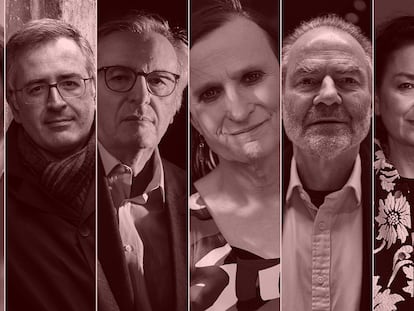 Lea Ypi, Sergei Guriev, John Gray, McKenczie Wark,Timothy Garton Ash y Eva Llouz.