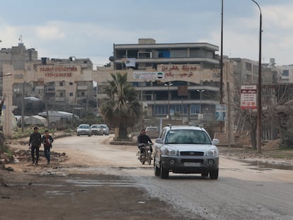 La ciudad de Afrin, en Siria, el pasado 6 de marzo.