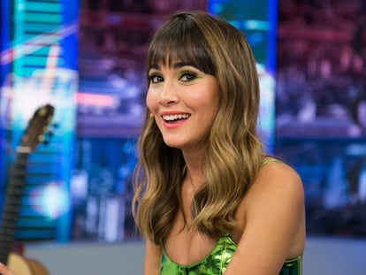 Aitana Ocaña durante su paso por el programa 'El Hormiguero'.