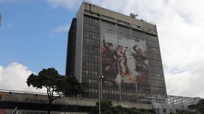 La sede de PDVSA en Caracas, este miércoles.