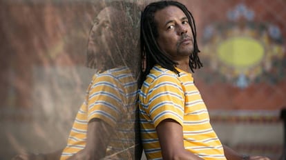 O escritor Colson Whitehead, em Barcelona.