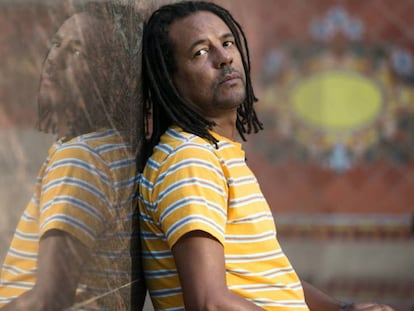 O escritor Colson Whitehead, em Barcelona.