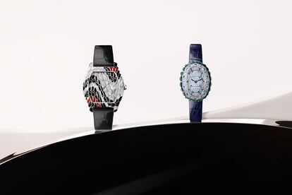 Los nuevos modelos Tortue y Bagnoire de Cartier presentados en 2021.