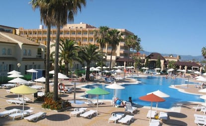 El hotel Pueblo Camino Real, de Torremolinos.