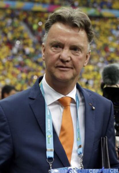 Van Gaal, tras derrotar a Brasil en el partido por el tercer y cuarto puesto.