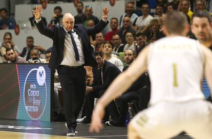 Laso, durante la Copa de Málaga