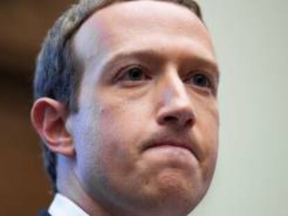 Fotografía de archivo del presidente y CEO de Facebook, Mark Zuckerberg