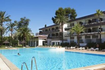 Piscina del Hotel Jerez, en Jerez de la Frontera (Cádiz).