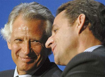 Sarkozy y Villepin, en una imagen de 2006.