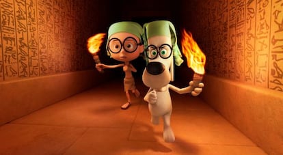 Pyramid schemes: &#039;Mr Peabody &amp; Sherman.&#039; 