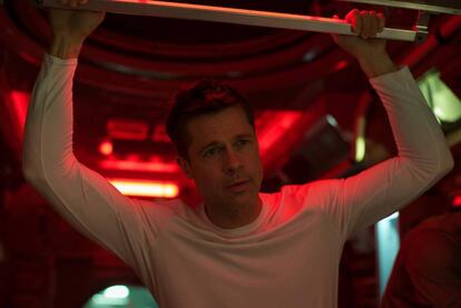 Brad Pitt, em 'Ad Astra'.