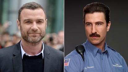 Liev Schreiber y Pablo Schreiber

Parentesco: hermanastros.

'Pornstache' Mendez, el guardia más odiado de Orange is the New Black es mediohermano de Liev Schreiber por parte de padre, el también actor Tell Schreiber.