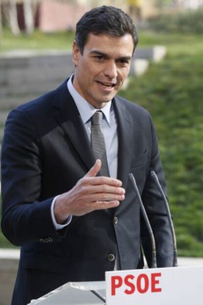 El líder del PSOE, Pedro Sánchez.