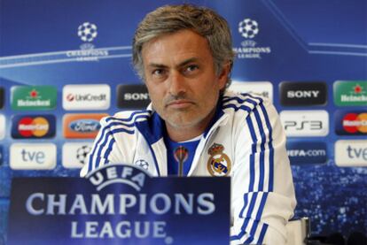 Jose Mourinho, en rueda de prensa.