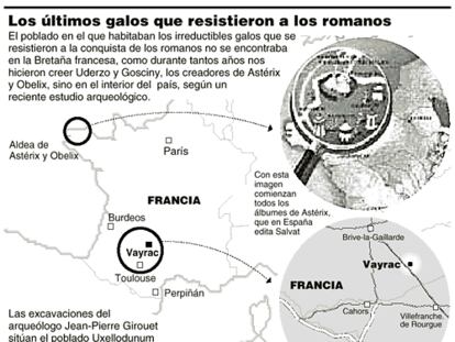 Los últimos galos que resistieron a los romanos
