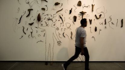 Exposição 'Osso', em cartaz no Instituto Tomie Othake.