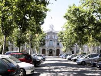 Fachada principal del Tribunal Supremo. EFE/Archivo
