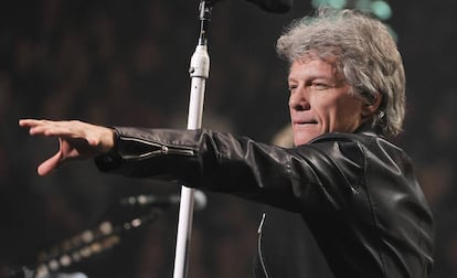 Jon Bon Jovi, en un concierto en Sacramento, California.