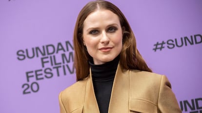 La actriz Evan Rachel Wood, en el Festival de Cine Sundance en enero de 2020.