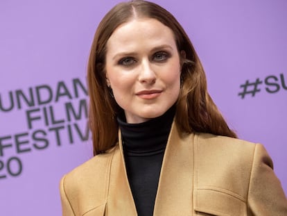 La actriz Evan Rachel Wood, en el Festival de Cine Sundance en enero de 2020.