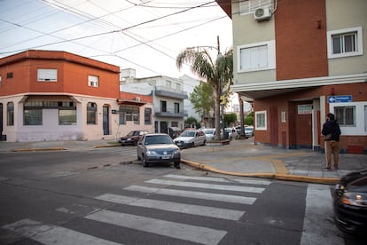 La esquina donde se reunió la afición y nació el cántico.