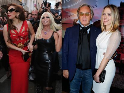 Duelo de musas: Lady Gaga para Versace y Scarlett Johansson para Tod’s