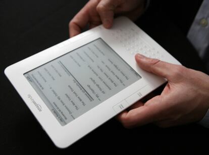 Imagen del nuevo Kindle de Amazon, que hasta ahora ha dominado el mercado.