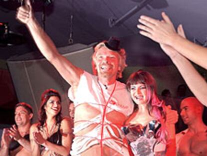 El presidente de la compañía Virgin, Richard Branson